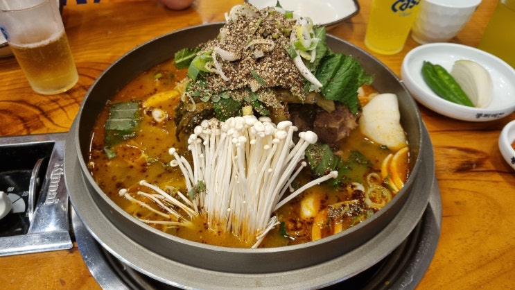 순천 24시간 영업하는 식당 통뼈예찬 조례점