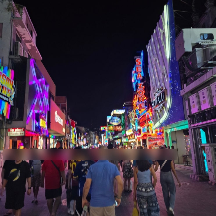  [태국신혼여행] 파타야가볼만한곳 워킹스트리트(walking street) 충격적인 환락의도시(썽태우 사기당한 썰)