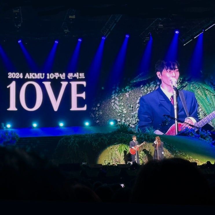 2024 AKMU <b>악뮤</b> 10주년 <b>콘서트</b> 10VE 후기 KSPO돔 플로어석