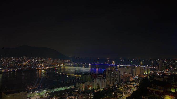  부산 숨겨진 야경명소 자갈치 영도 일대가 다보이는 누리바라기 전망대 다녀왔어요