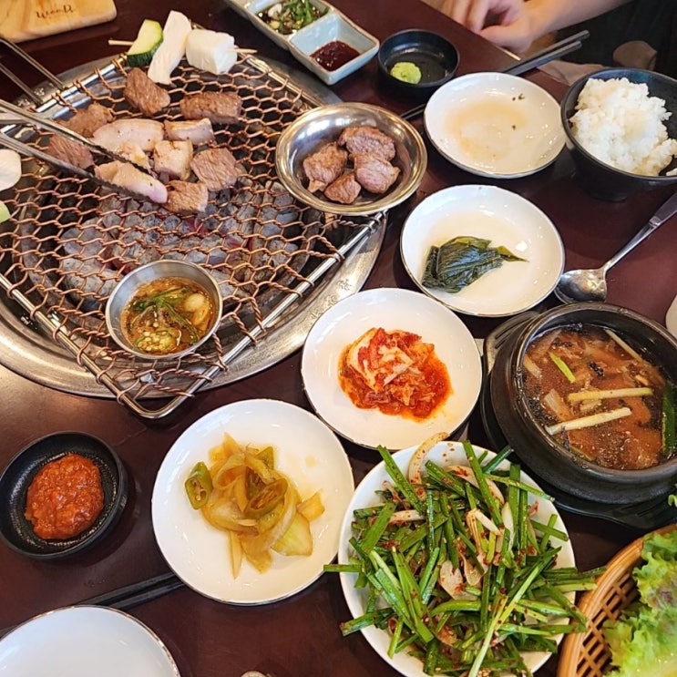  [인천 서구 청라맛집] 가정동 루원시티 구워주는 고기집 대장집 (주차 가능)