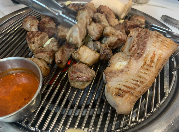  중랑구 상봉역 맛집 제주돈선생(제주근고기 모듬, 된장찌개, 물냉면)