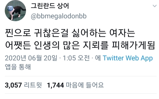  귀찮은걸 싫어하는 여자는 많은 지뢰를 피할수있다