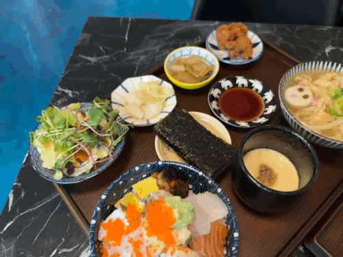  주안 야장 술집, 맛집 < 숙성가 > 테라스에서 먹는 카이센동과 블랙 카츠