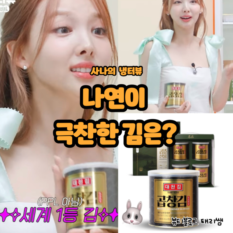 TWICE 娜璉激推！「宇宙第一」大川烤腸海苔
