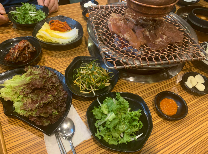  서울 답십리 안흥갈비(돼지갈비, 물냉면)