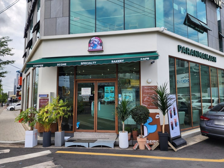  카공하기 좋은 쾌적한 카페 포항 양덕 파란만잔