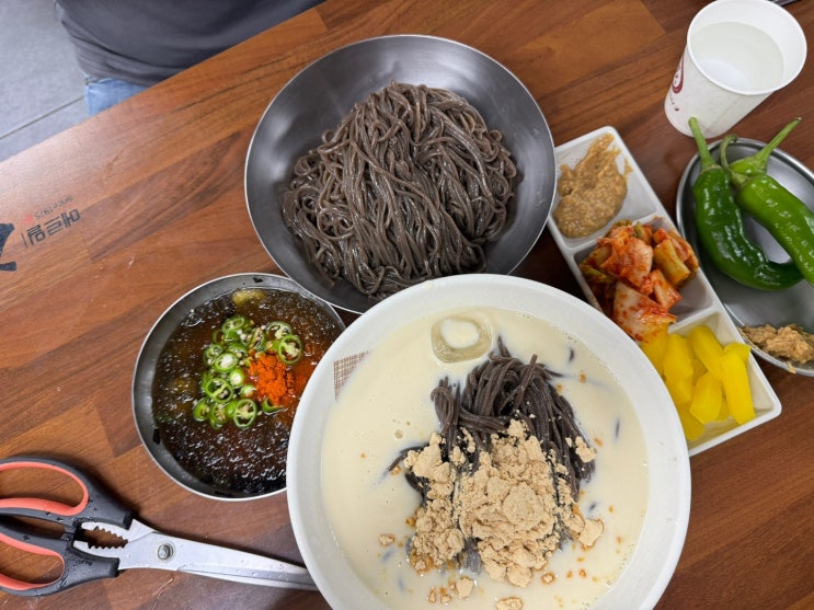  전주 완산구 전주천길 백년가게 <메르밀진미집 본점> (땡초소바, 오리지널콩국수)