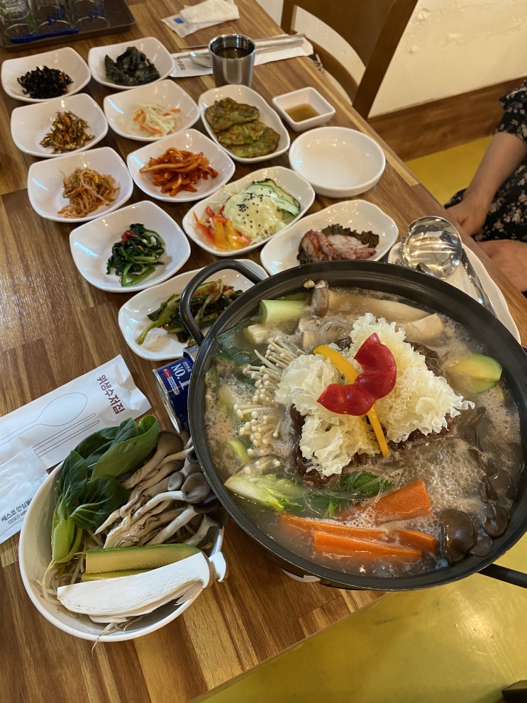  군산 소담소담 은파 초입부맛집 여름에도 땡기는 군산전골맛집 부모님 모시기 좋은 식당