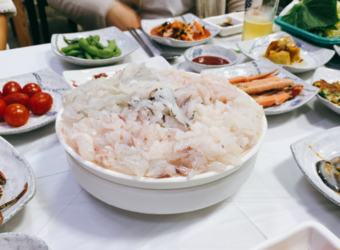  경남 고성 해송횟집(세꼬시, 물회, 매운탕, 맛집)
