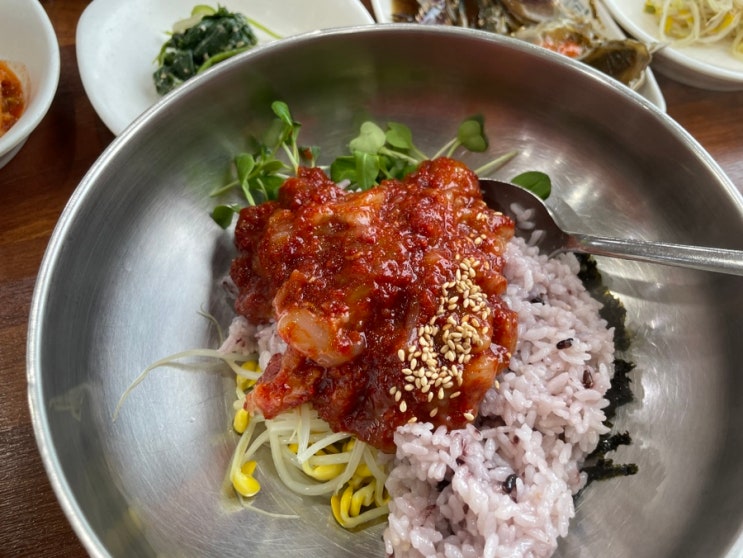  광주 광산구 하남 꽃게살비비밤 맛집 '석거정' 후기