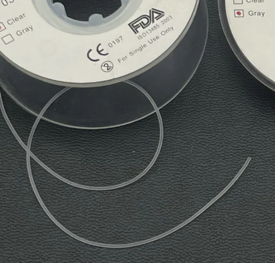  엘라스틱 스레드 (elastic thread)가 뭐에요? 치아교정 고무줄 - 고무실