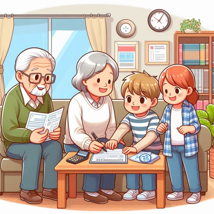  차용증 쓰는 법, 양식 다운로드 (부모 자식간에)