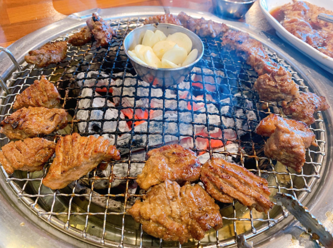 중랑 만이갈비 리뷰(중랑역, 돼지갈비, 무한리필, 낮술, 맛집, 냉면X)