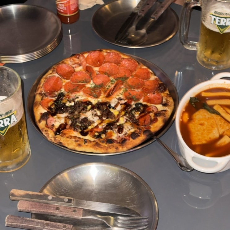  동성로 미국 감성 피자 맛집 [롤라디스코] 내돈내산