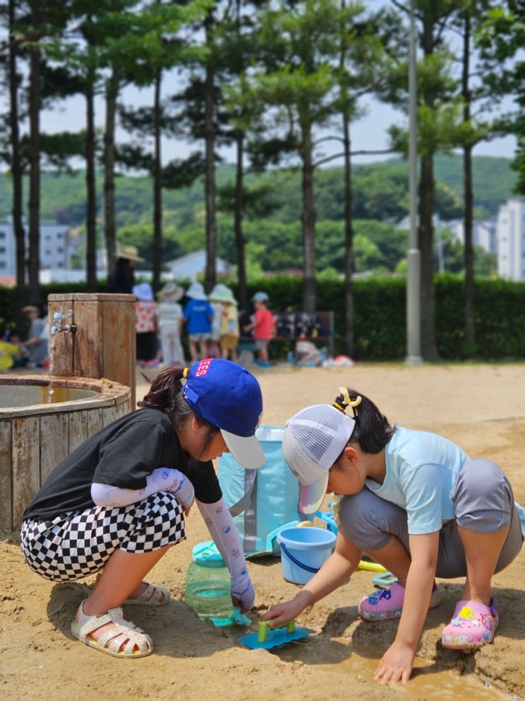  용인 물 놀이터 예약없이 방문한 숲바람놀이터