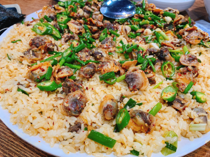  삼성역 강릉 엄지네 꼬막집(꼬막비빔밥, 오징어순대, 강오순, 맥주)