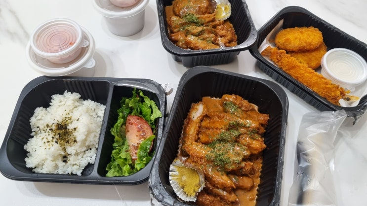  여수 돈까스 배달 맛집 긴자료코