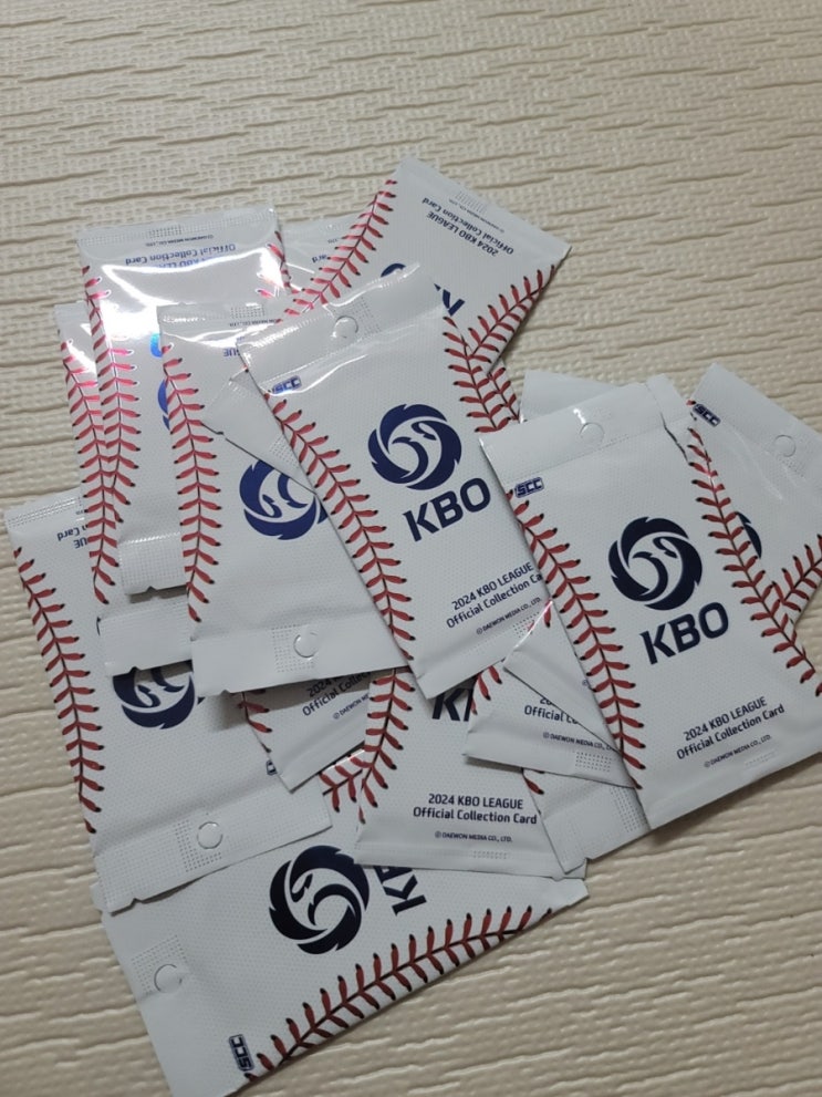 2024 KBO 카드 구매 후기