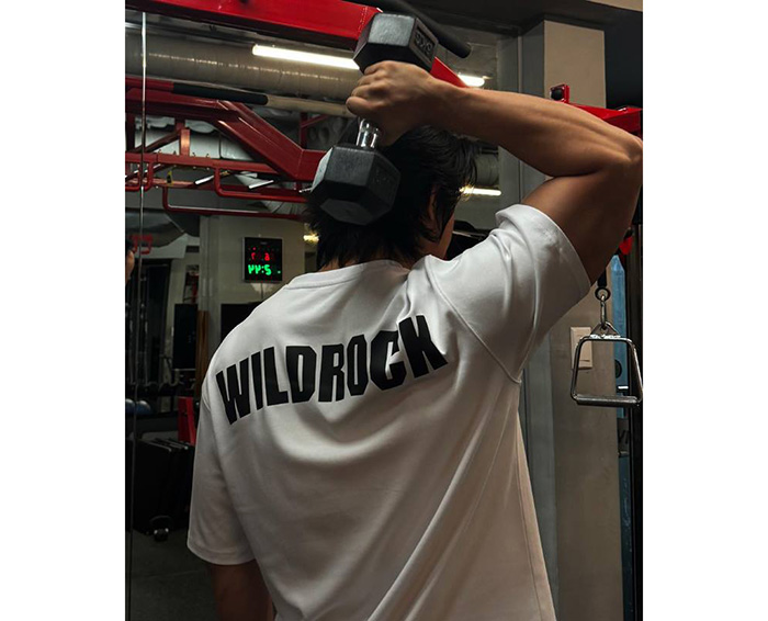  스트리트 캐주얼 '와일드락(WILDROCK)', 짐웨어 라인 'WILD MUSCLE' 오픈
