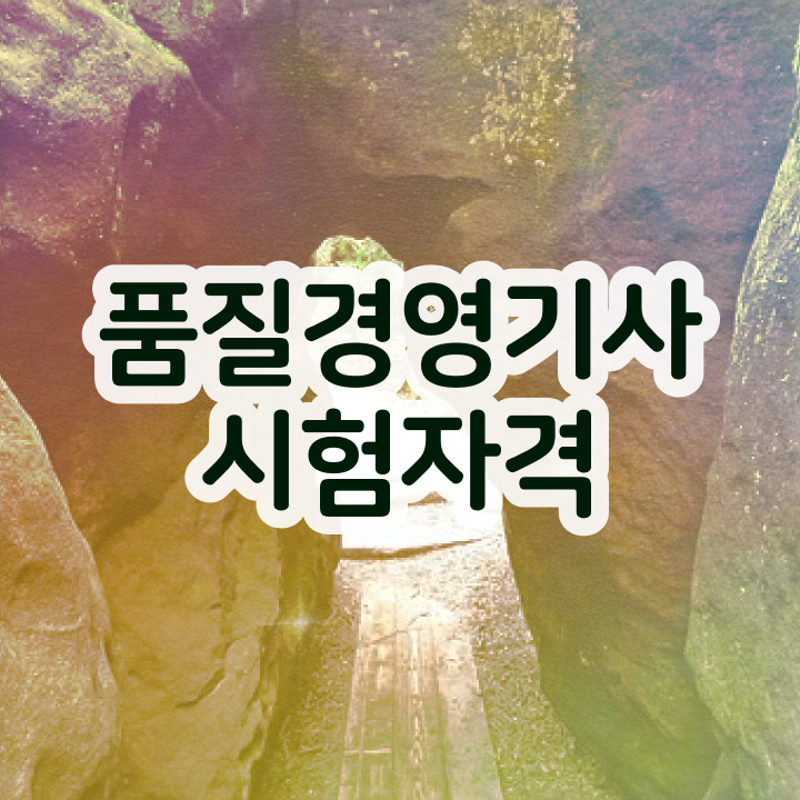  품질경영기사 필기 책 품질경영기사 취득자격 온라인으로 쉽고 빠르게 완료한 전략