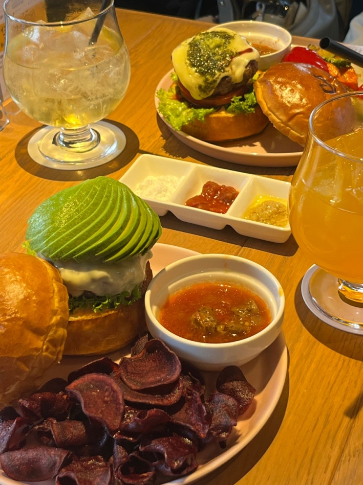  미야코블루는 수제버거와 함께! 미야코지마 맛집 bocca burger