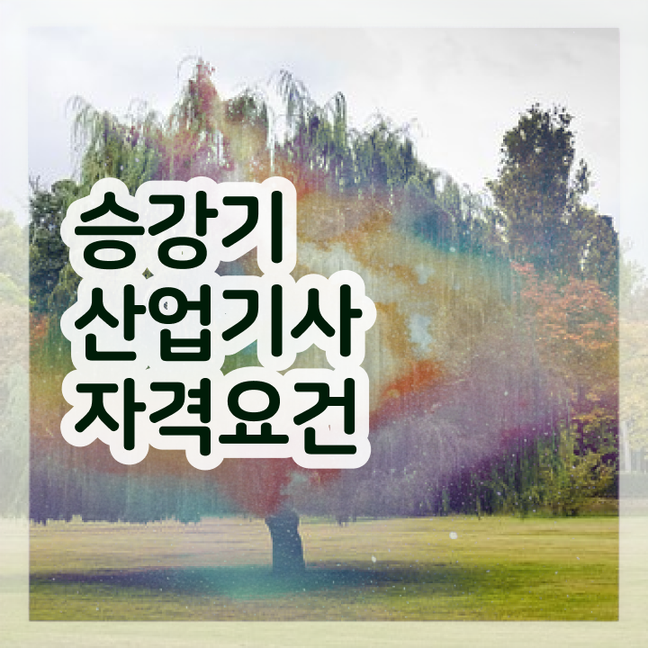  승강기산업기사응시자격 승강기산업기사 응시자격 학점은행제로 5달만에 끝낸 팁