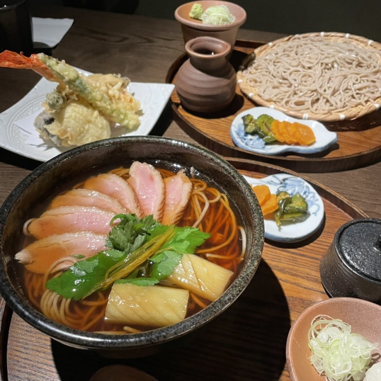 [압구정로데오 압구정맛집] 기념일, 소개팅 추천 소바 맛집 이자카야 '소바 키겐'