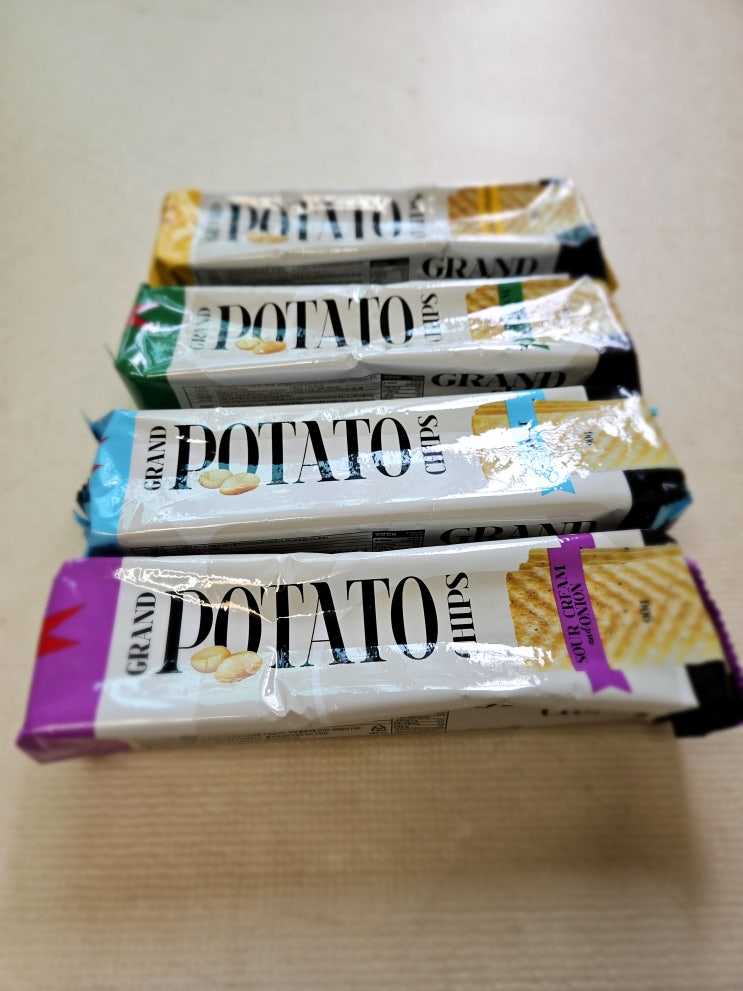  에스토니아 그랜드 감자칩 맛있어서 감동한 후기