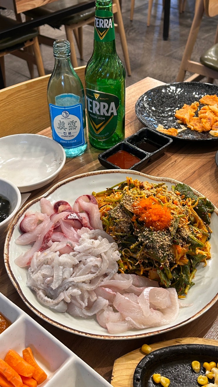  일산 대화 청담어시장 막회 물회 맛집