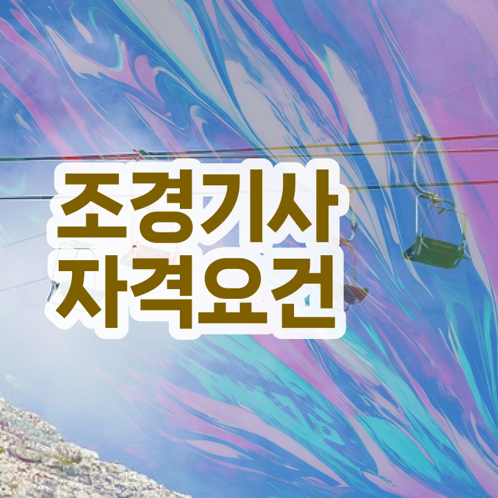  조경기사 조경기사 자격요건 인강으로 4달 안에 완료한 전략