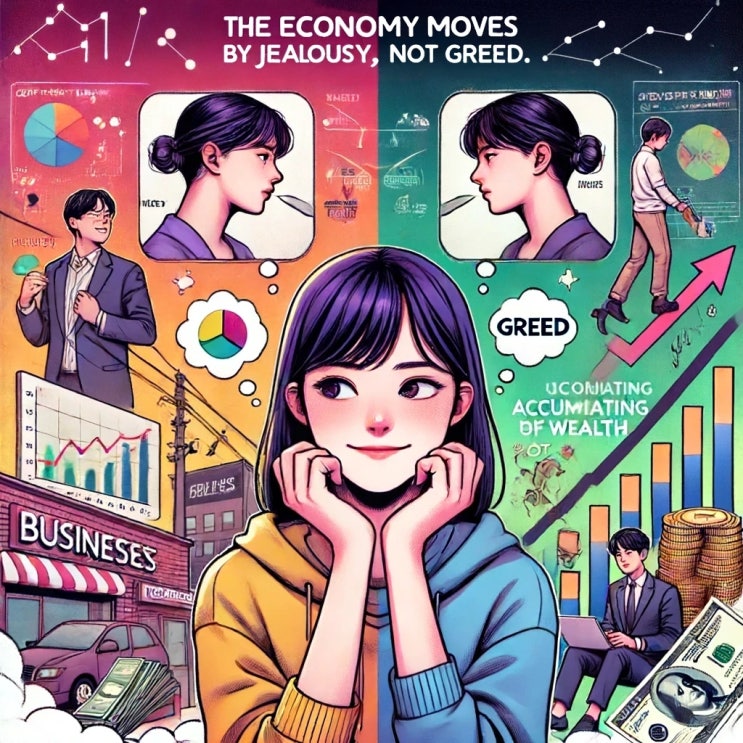  경제는 탐욕이 아닌 질투로 움직인다