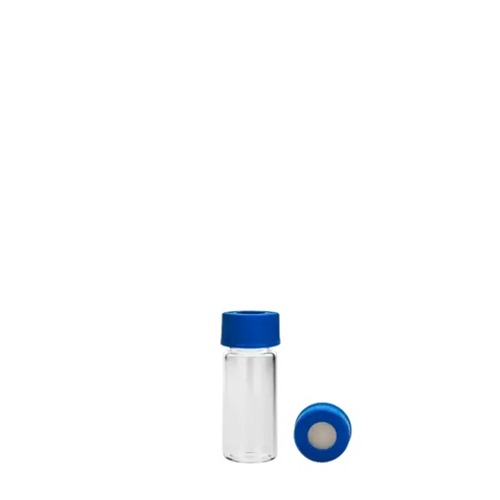  [유리초자] 5 ml 투명 셉텀 샘플 바이알 & 스크류 캡 5 ml Clear Septum Vial & Screw cap