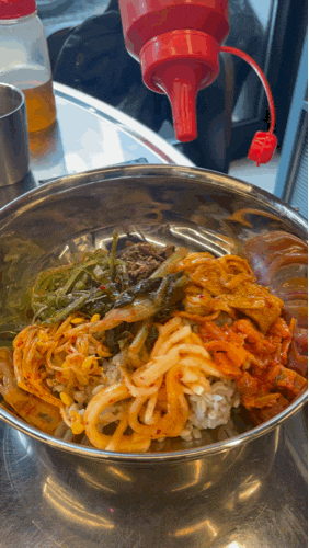 부산 명지 보리밥 맛집 '김회장일등간받이'