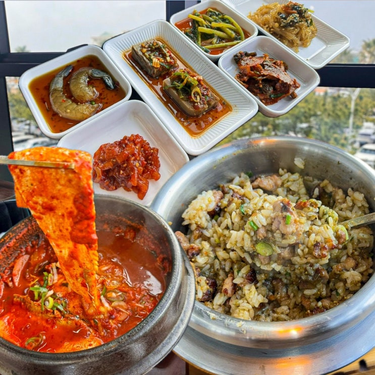  [제주-조천](내돈내산) 든든한 제주일정 시작! 조천 함덕해수욕장 바로 앞 깔끔하고 뷰 좋은 솥밥 맛집, 아침, 점심식사로 추천하는 순살갈치조림과 흑돼지솥밥 찐맛집 - 담백 함덕점
