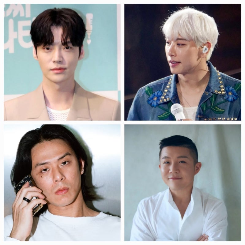 이마넓은 남자머리 특징 김종국 조세호 안보현 박효신 빈지노 안재현 머리