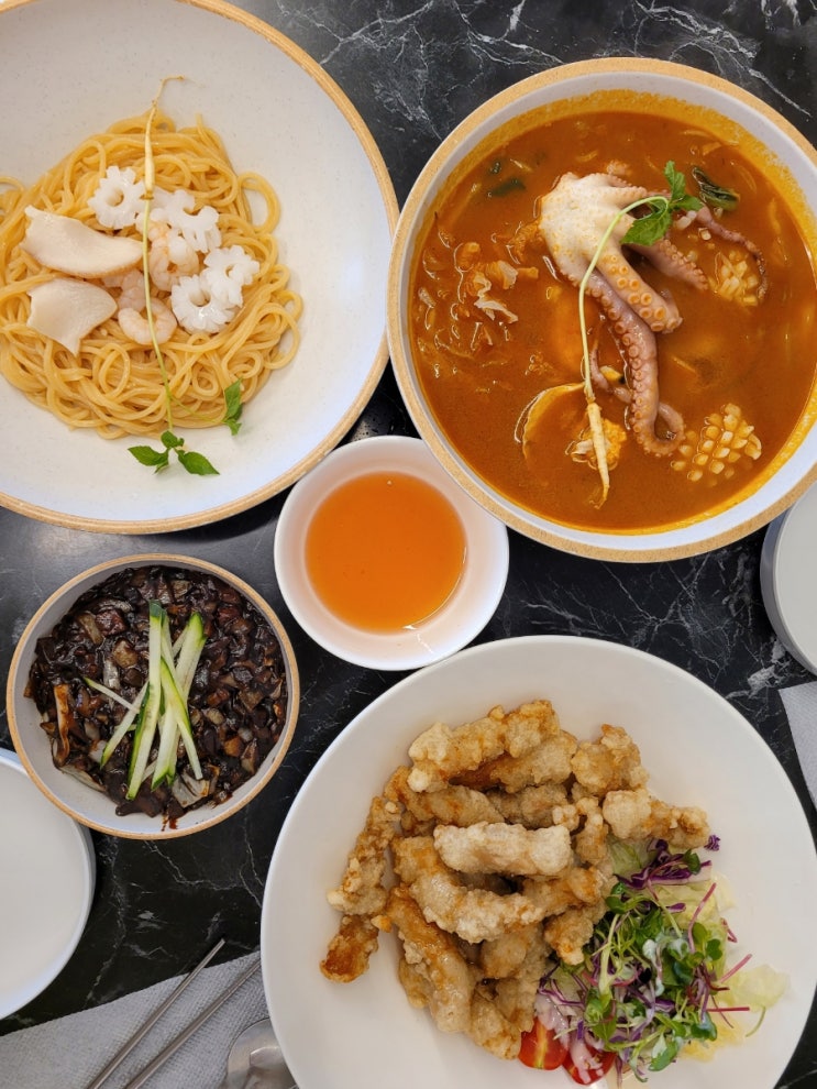  신의한수 보양짬뽕 : 경기 광주 장지동 중국집 짬뽕 맛집