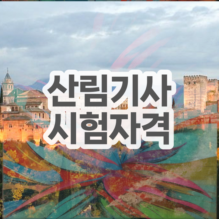  산림기사 취업 산림기사 취득자격 인강으로 4달 안에 성공한 과정