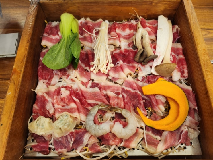  동탄맛집 추천! 편백향 가득한 편백찜,푸짐한 소고기무한리필 편백회관