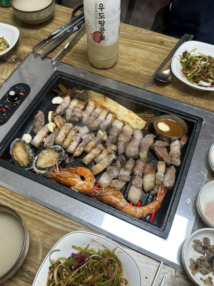  제주 표선 현지인 맛집 흑돼지고을 두께 미쳤다