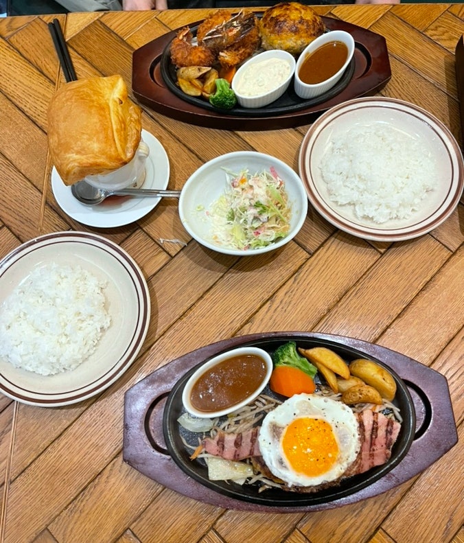 [일본 후쿠오카] 라라포트 후쿠오카 맛집 함박 스테이크 맛집 "규마루 클래식"