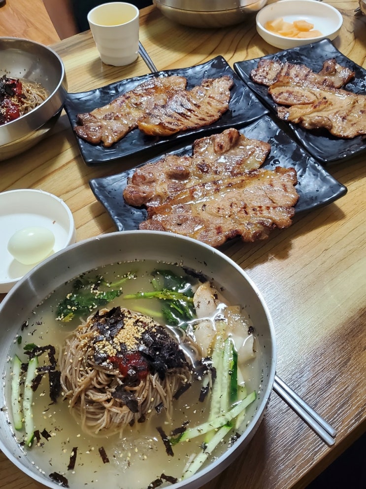  [익산맛집] 김장군막국수 본점 고기 맛집