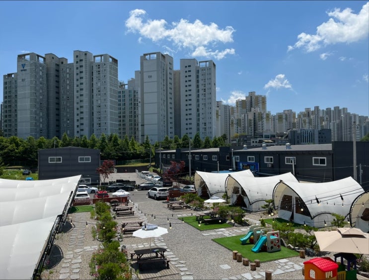  서울 근교 김포 캠핑식당 운양캠프캠핑식당