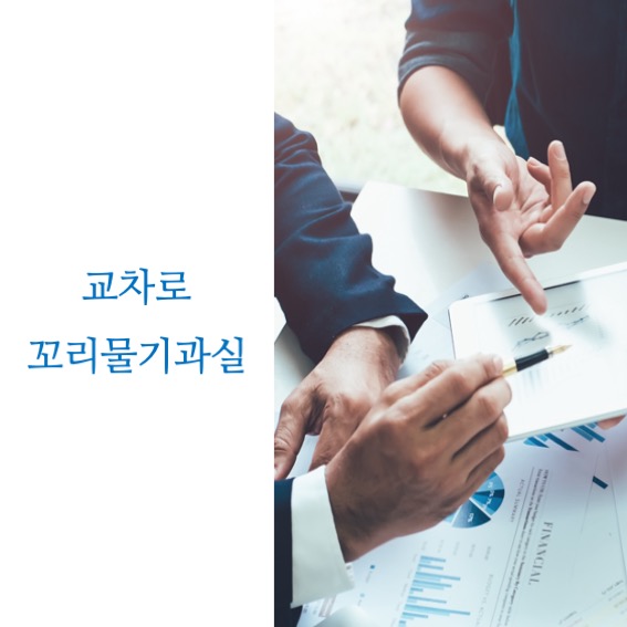 교차로 꼬리물기과실