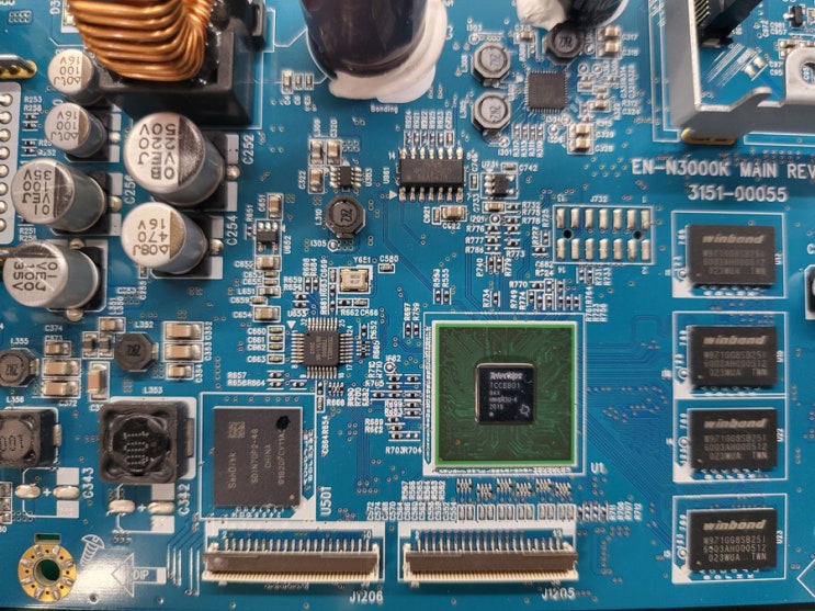 부산 김해 양산 현대 베라크루즈 순정 AV 블랙아웃, 부팅 불량, CPU 교체