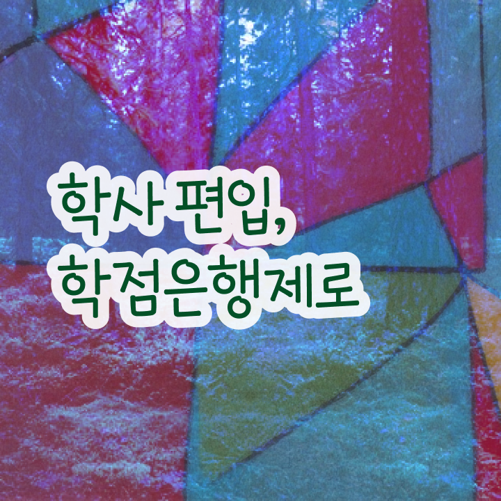  학점은행제 수업 , 일정을 꼼꼼하게 이끌어주는 학점은행제 플래너 활용해보세요