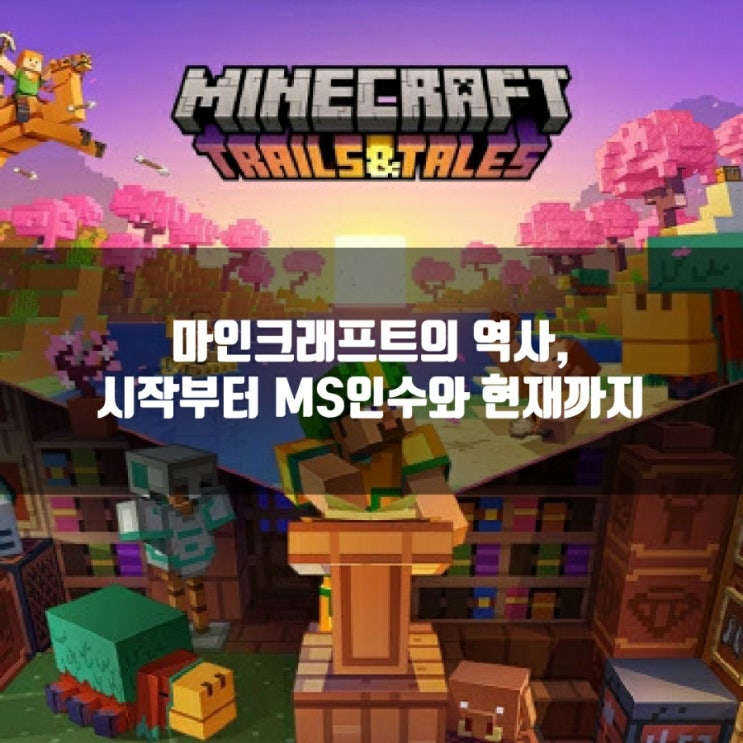 마인크래프트 역사, 시작부터 MS인수까지 마인크래프트 역사, 시작부터 MS인수까지