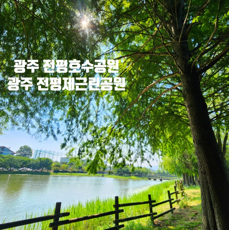  〔전남광주〕광주 전평호수공원-광주 전평제근린공원-광주 전평저수지-시원하게 산책하기 좋은 곳