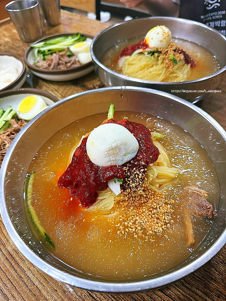  부산 교대  맛집 '국제밀면 본점' 부산3대밀면 내돈내산 웨이팅 후기