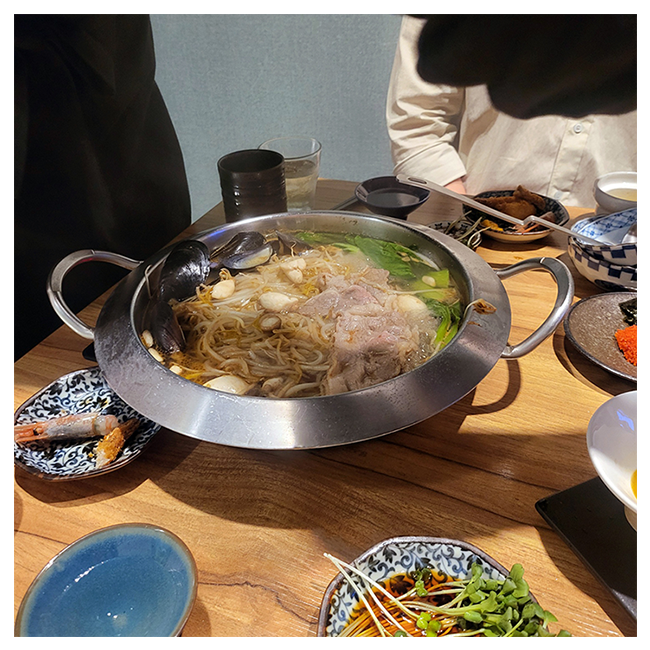 식당창업의 고민 업소용 식탁 테이블 언더렌지 언더인덕션 함께~